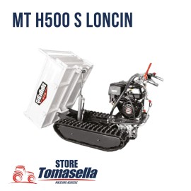 Motocarriola GIEMME MT H-500S con motore LONCIN 500Kg