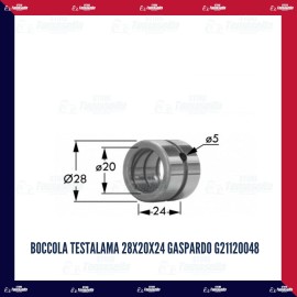 Boccola Testalama 28x20x24 GASPARDO G21120048